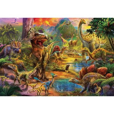 Пазл EDUCA "1000" - Земля динозаврів 6336915 Mams family