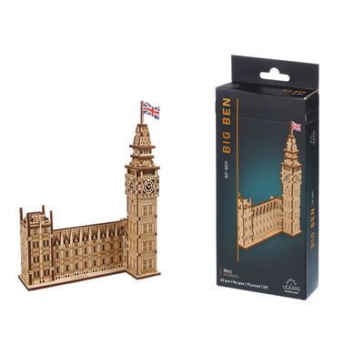 Механический 3D пазл UGEARS "Биг-Бен", 63 элементов, от 14 лет 6330029 Mams family