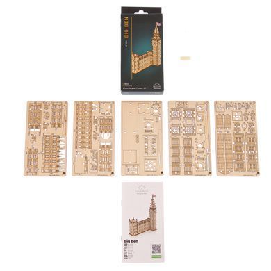 Механический 3D пазл UGEARS "Биг-Бен", 63 элементов, от 14 лет 6330029 Mams family