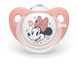 Пустушка ортодонтична NUK силіконова Disney Mickey, розмір 2, 1 шт в уп, для дівчинки 3954017 Mams family