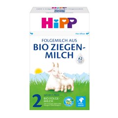 HiPP 2 Дитяча суха органічна суміш на козиному молоці, з 6 місяців, 400 гр 1031095 Mams family