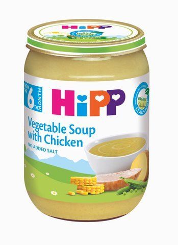 Детский овощной суп Hipp с курицей, 190гр 1999016 Mams family