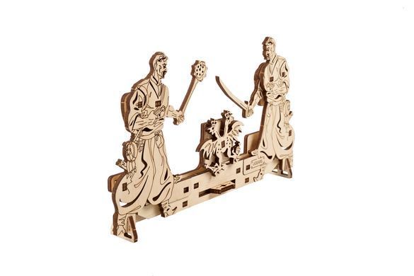 3D пазл UGEARS механічний "Вікова битва за свободу" 6337308 Mams family