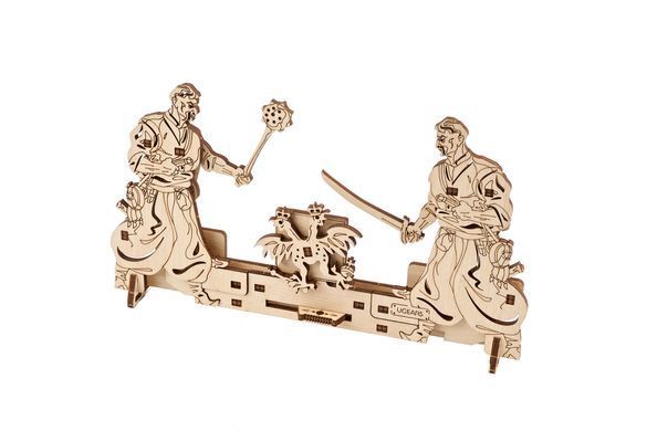3D пазл UGEARS механічний "Вікова битва за свободу" 6337308 Mams family