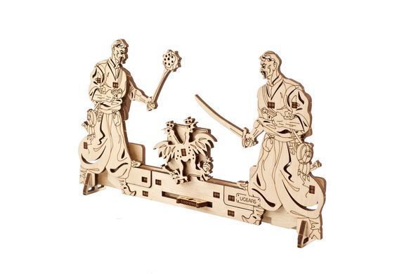 3D пазл UGEARS механічний "Вікова битва за свободу" 6337308 Mams family