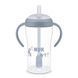 Поильник NUK Perfect Match Learner Straw Cup с силиконовой трубочкой, с 8 месяцев, пингвин, 260мл 3954241 фото 4 Mams family