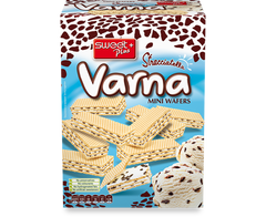 Міні-вафлі "VARNA STRACCIATELLA" з молочним кремом і крихтою з какао печива, 240 г. 1110326 Mams family