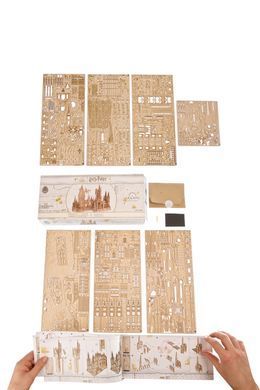 Механічний 3D пазл UGEARS "Замок Гоґвортс&trade;", 341 елементів, від 14 років 6330033 Mams family