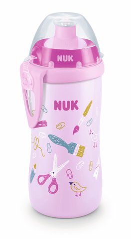 Поїльник NUK Junior Cup,300мл,36 мес+, для дівчаток 3954068 Mams family