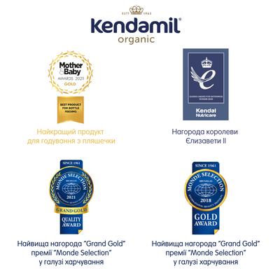 Органическая сухая молочная смесь Kendamil Organic 2, 6-12 месяцев , 800 г 1123308 Mams family