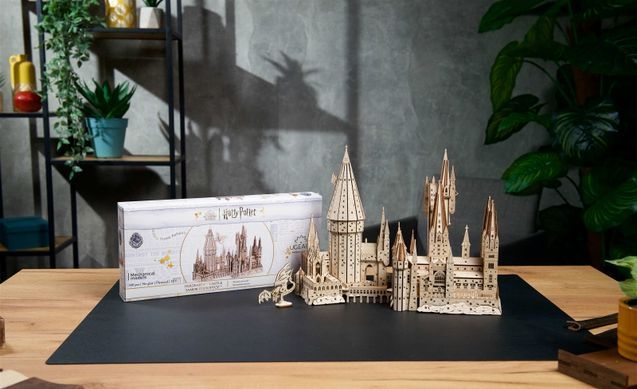 Механічний 3D пазл UGEARS "Замок Гоґвортс&trade;", 341 елементів, від 14 років 6330033 Mams family