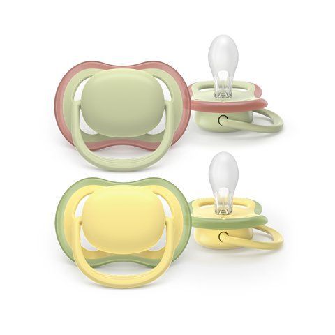Пустышка силиконовая Philips AVENT Ultra Air SCF349/50, 18+ месяцев, 2 шт 3936467 Mams family