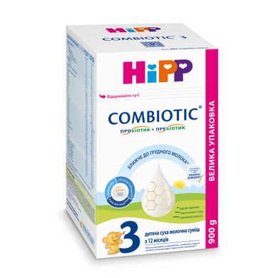 Дитяча суха молочна суміш Hipp Combiotic 3, з 12-ти міс, 900 гр 1031090 Mams family