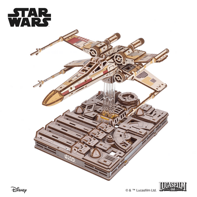 Механічний 3D пазл UGEARS "Винищувач X-Wing&trade;", 455 елементів, від 14 років 6330037 Mams family