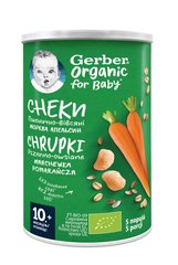 Organic Чіпс Gerber з морквою та апельсином від 10 місяців, 35г 1627013 Mams family
