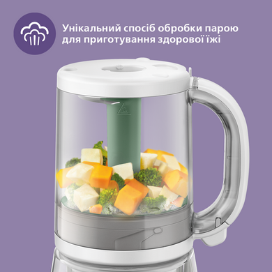 Блендер-павоварка 4 в 1 Philips Avent, 1 л, 400 Вт, SCF885/01 3700282 Mams family