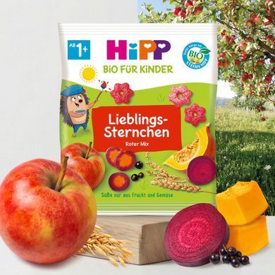 Органічні мультизлакові Дитячі снеки HiPP фруктово-овочеві,30 гр 1999034 Mams family