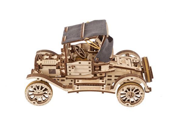 3D пазл UGEARS механический "Ретро автомобиль" 6337394 Mams family