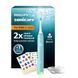 Дитяча електрична звукова зубна щітка Philips Sonicare For Kids Smart HX6600/13, бірюзова, 2 режими, 2 насадки, 2 комплекти наклейок, 0.5 Вт 3930695 фото 1 Mams family