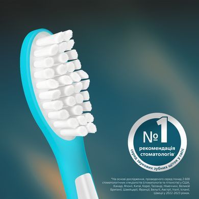 Насадки для детской звуковой зубной щетки Philips HX6042/90 Sonicare for kids Kids, средняя насадка, от 7 лет, 2 шт 3700139 Mams family