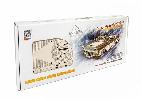 3D пазл UGEARS механічний модель Кабріолет мрії VM - 05 6336239 Mams family