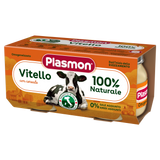 Пюре Plasmon мясное "Телятина" от 6 месяцев, 160г (2*80г) 1136151 Mams family