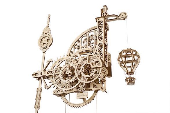 3D пазл UGEARS механічний &laquo;Аеро Годинник&raquo; 6337285 Mams family