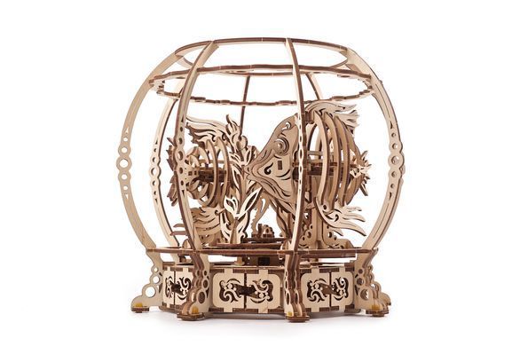 3D пазл UGEARS механический &laquo;Аквариум&raquo; 6337286 Mams family
