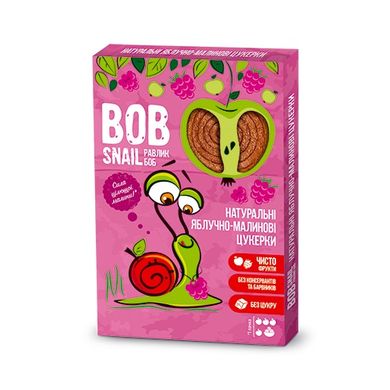 Натуральные фруктово-ягодные конфеты Равлик Боб "Яблоко - малина", 60г 1740421 Mams family