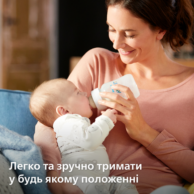 Пляшечка пластикова AVENT Anti-Colic,260мл 1штSCY103/01, соска силікон, потік 2, від 1+ місяця 3936416 Mams family