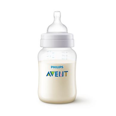 Пляшечка пластикова AVENT Anti-Colic,260мл 1штSCY103/01, соска силікон, потік 2, від 1+ місяця 3936416 Mams family