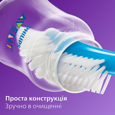 Бутылочка пластиковая AVENT Anti-Colic,260мл 1штSCY103/01, соска силикон, средний поток 3, с 1+ месяца 3936416 Mams family